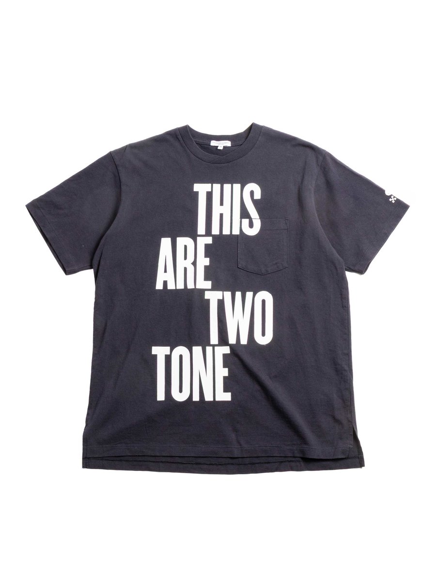 CROSS NECK T&ndash;SHIRT NAVY THIS ARE 