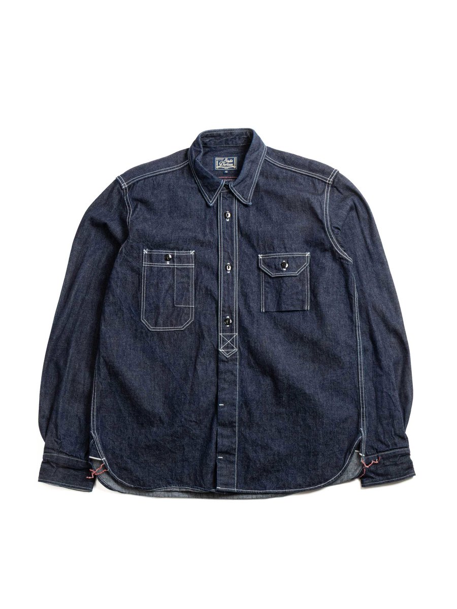 NO.5333B DENIM WORK SHIRT INDIGO