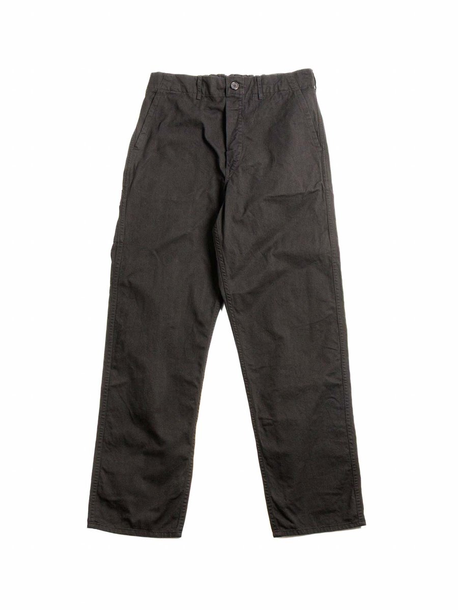 (LOT–5000) ORIGINAL HERRINGBONE FRENCH WORK PANT BLACK
