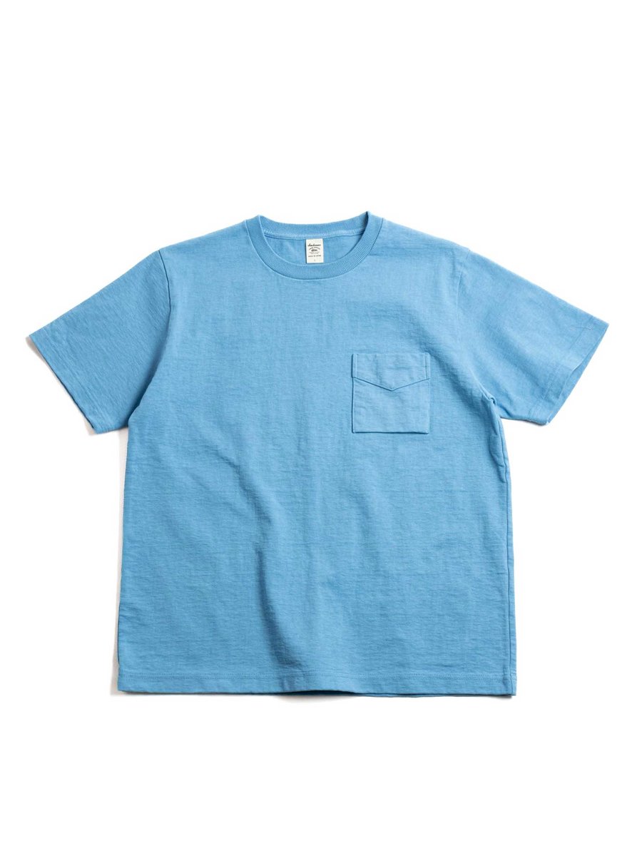 DOTSUME POCKET T–SHIRT BROOKLYN BLUE