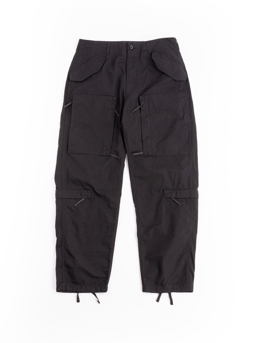 AIRCREW PANT BLACK COTTON RIPSTOP
