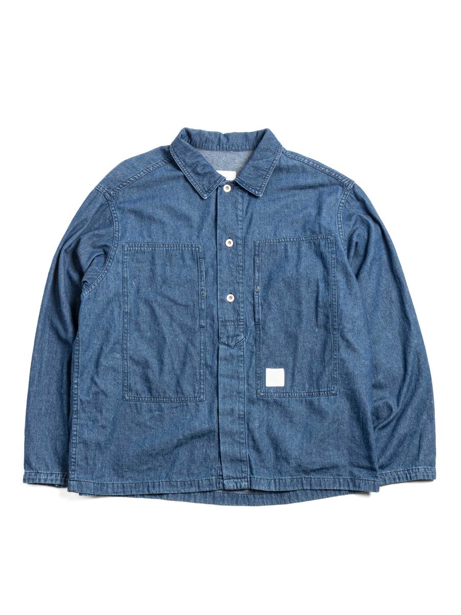 (09&ndash;D01) M35 SHIRT JACKET DENIM