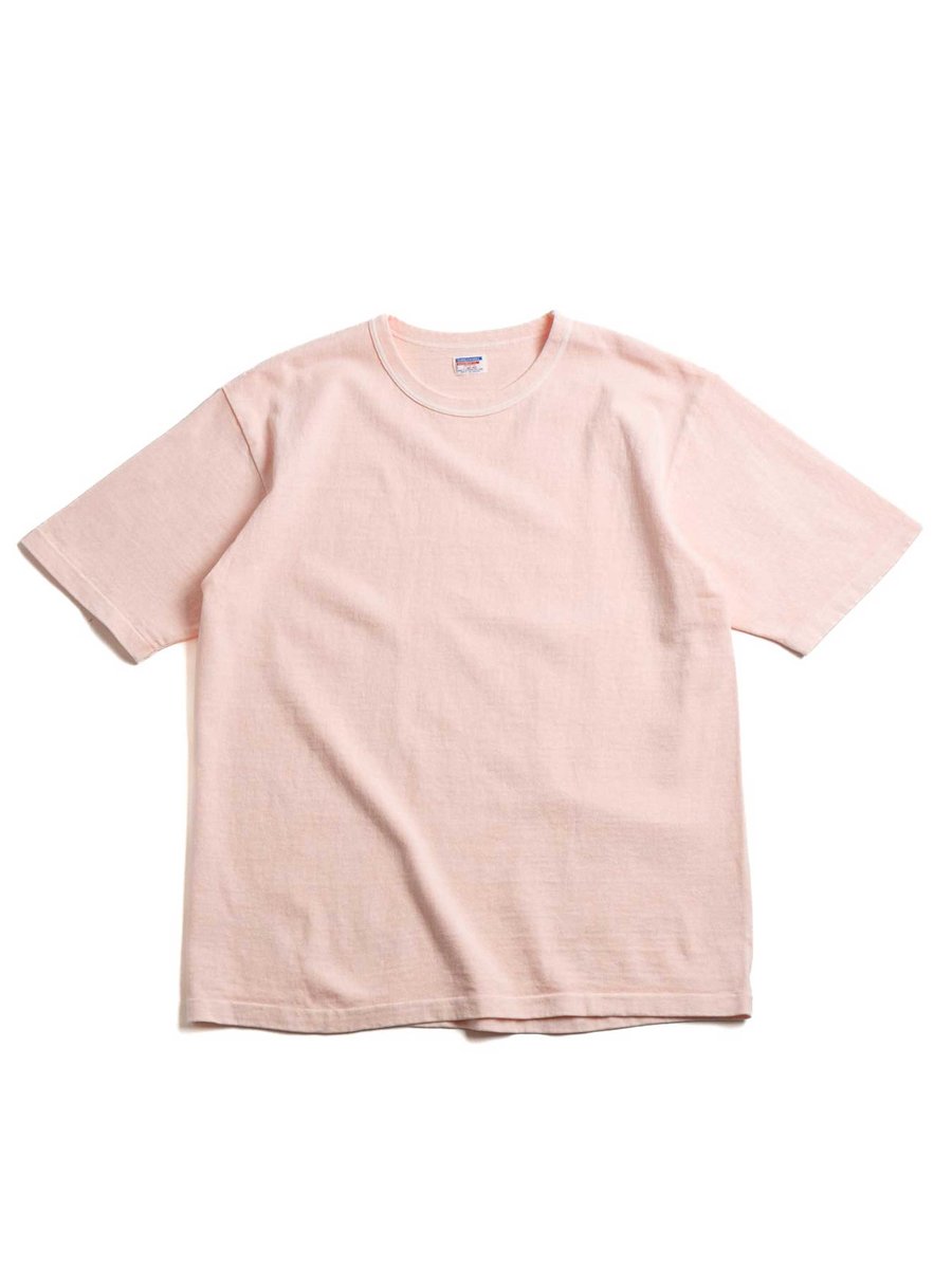 LOT 37001PD HEAVY S/S PIGMENT DYED TEE PINK