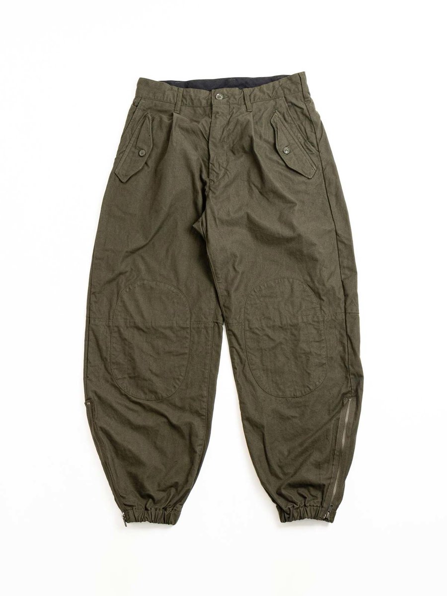 IAC PANT OLIVE COTTON BRUSHED HB