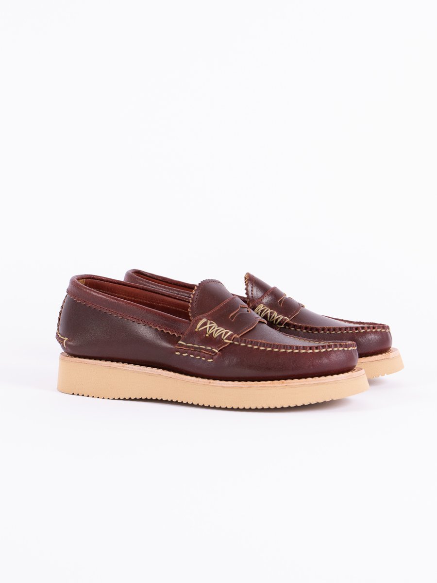 FO Wax Red Loafer Shoe Exclusive
