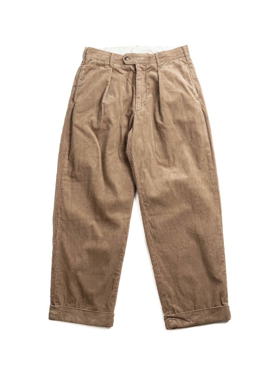 CARLYLE PANT KHAKI 8W CORDUROY 