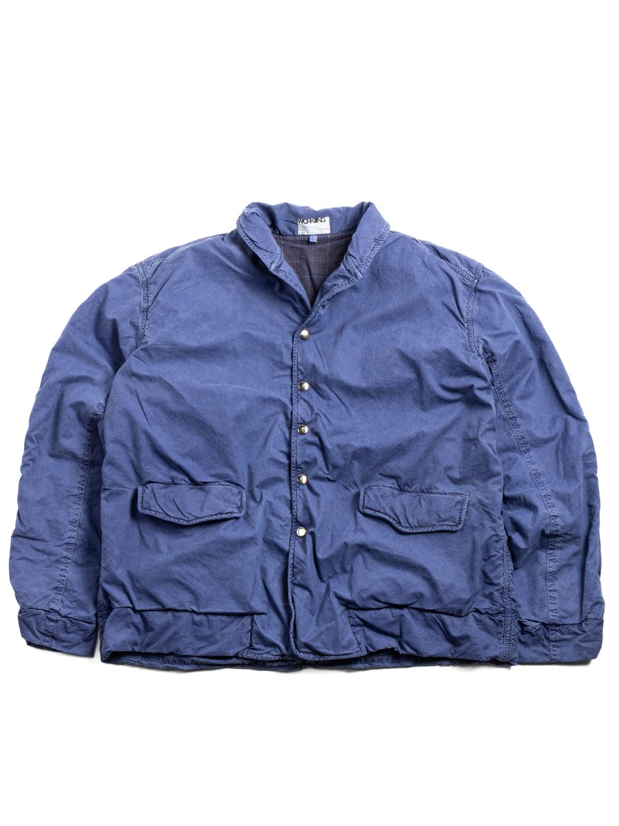 WORKING LOFT PEACHED COTTON OXFORD JACKET EIFFEL