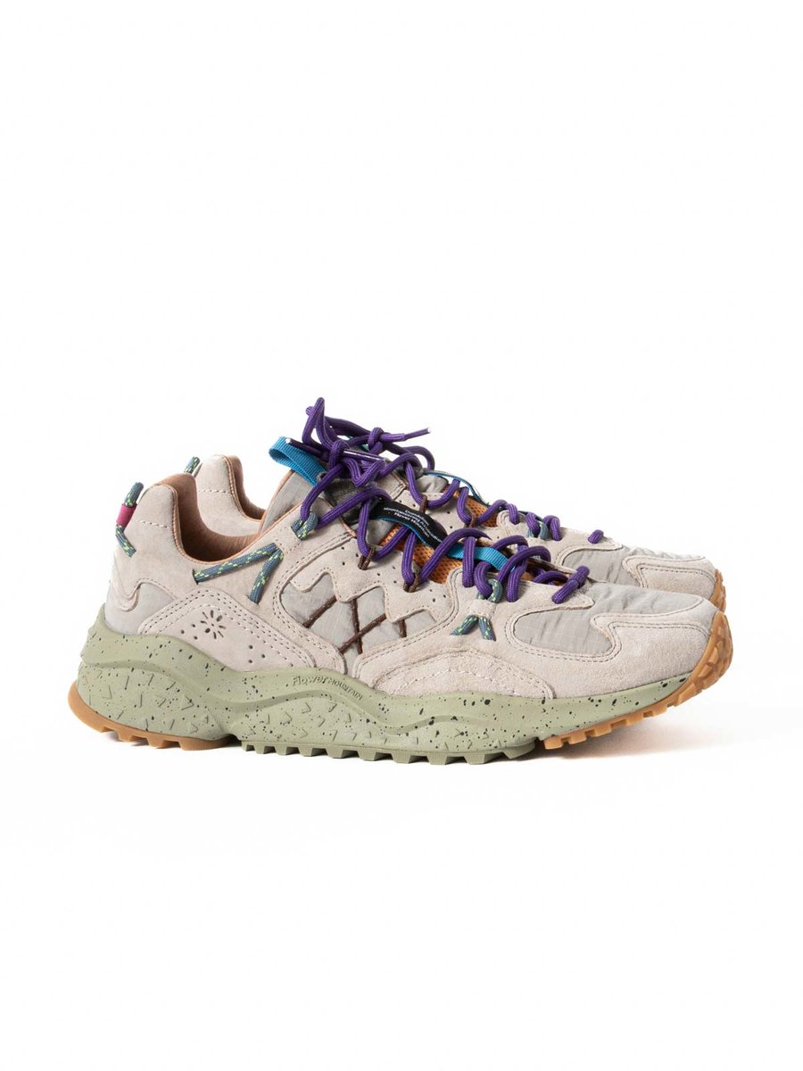 YAMABUSHI UNI SUEDE/NYLON CLOUD GREY