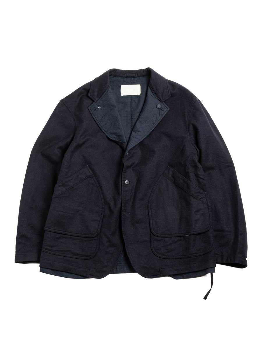 (10&ndash;J04) REVERSIBLE HUNTER JACKET NAVY