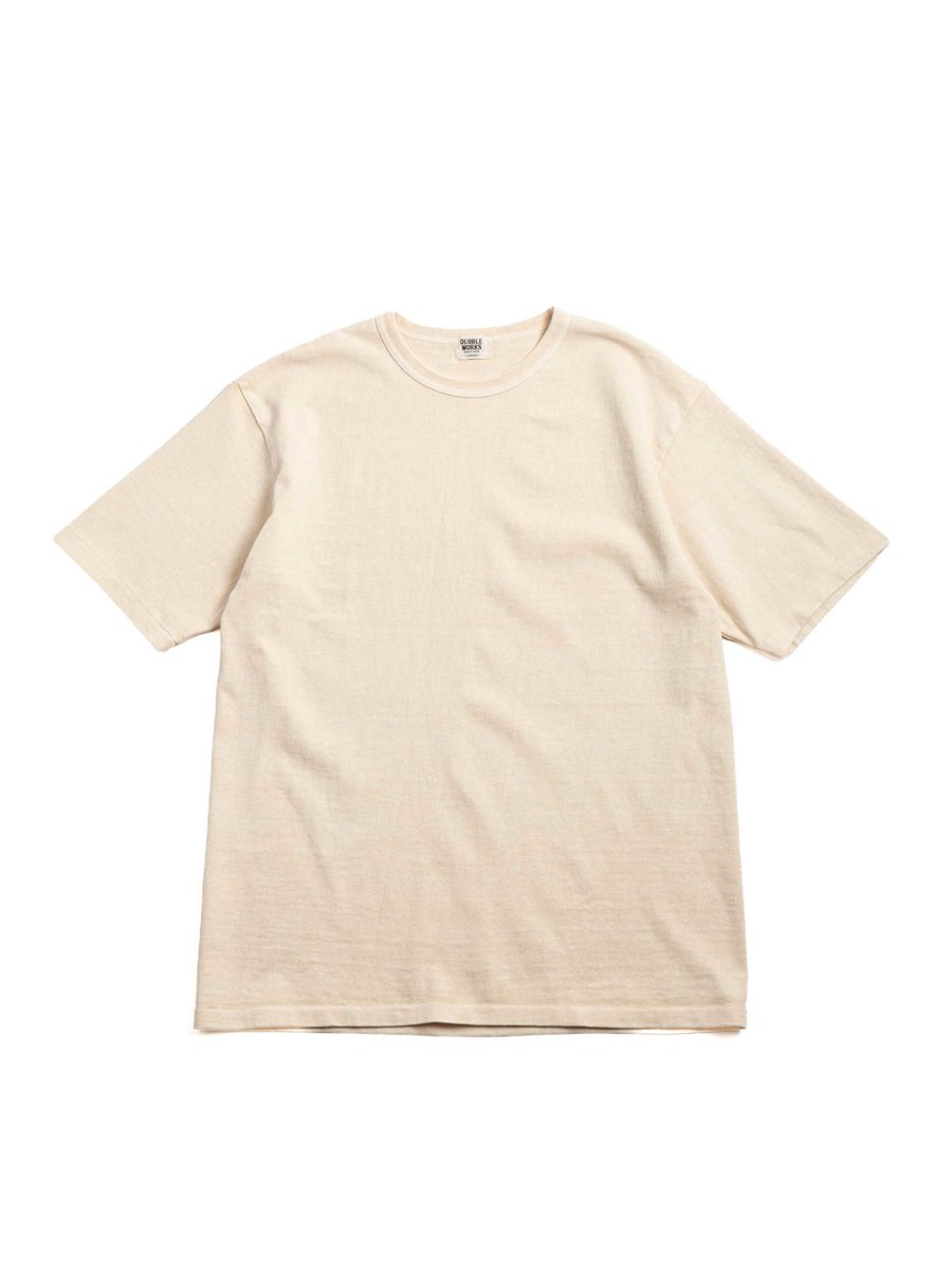 (37001PD) 9.5oz HEAVY WEIGHT S/S TEE / PD. CREAM