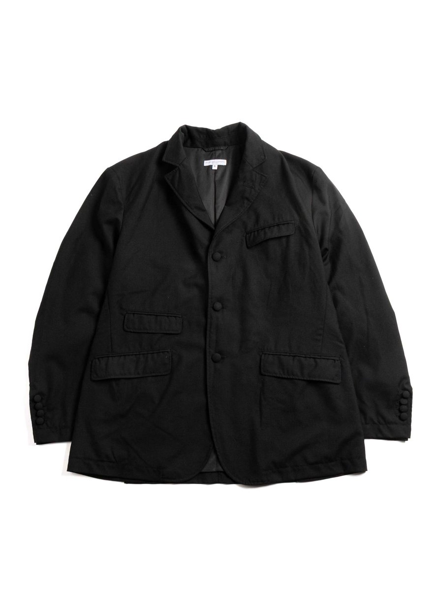 ANDOVER JACKET BLACK TROPICAL WOOL