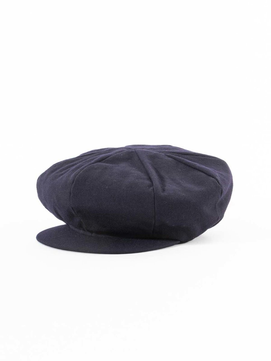 NEWSBOY CAP DARK NAVY UNIFORM SERGE