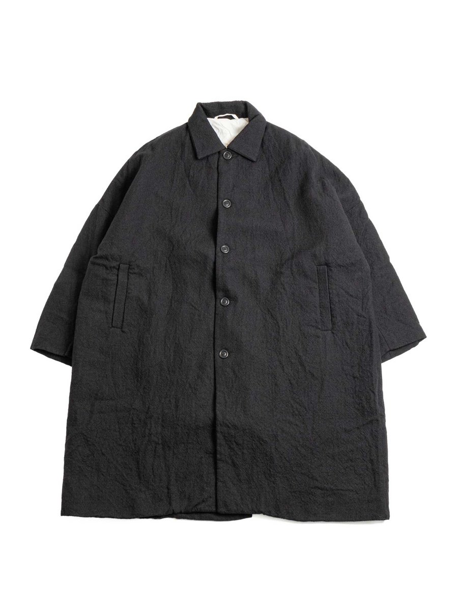 BIG BLOBBY COAT NIGGLE BLACK