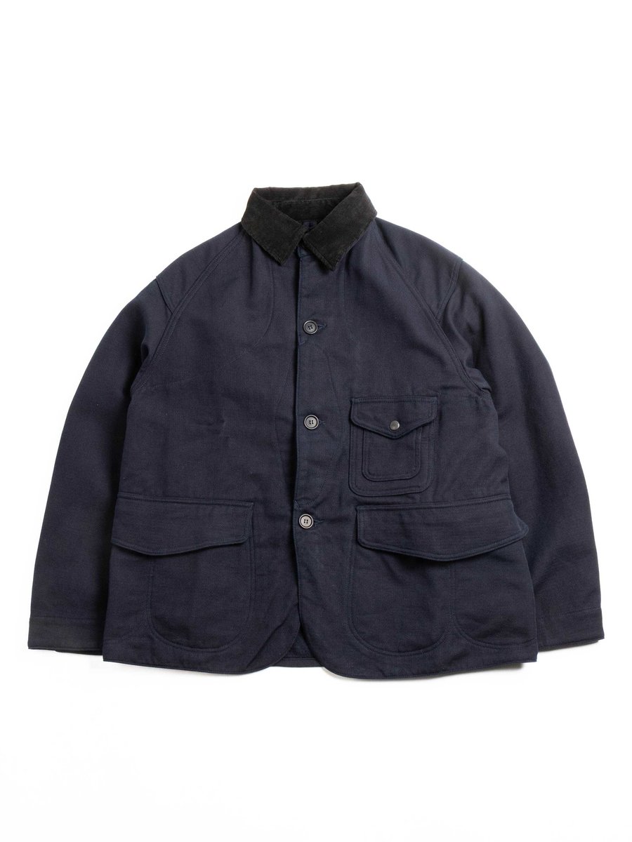 (CJ001) GAME JACKET HUNTING DOBBY CLOTH NAVY