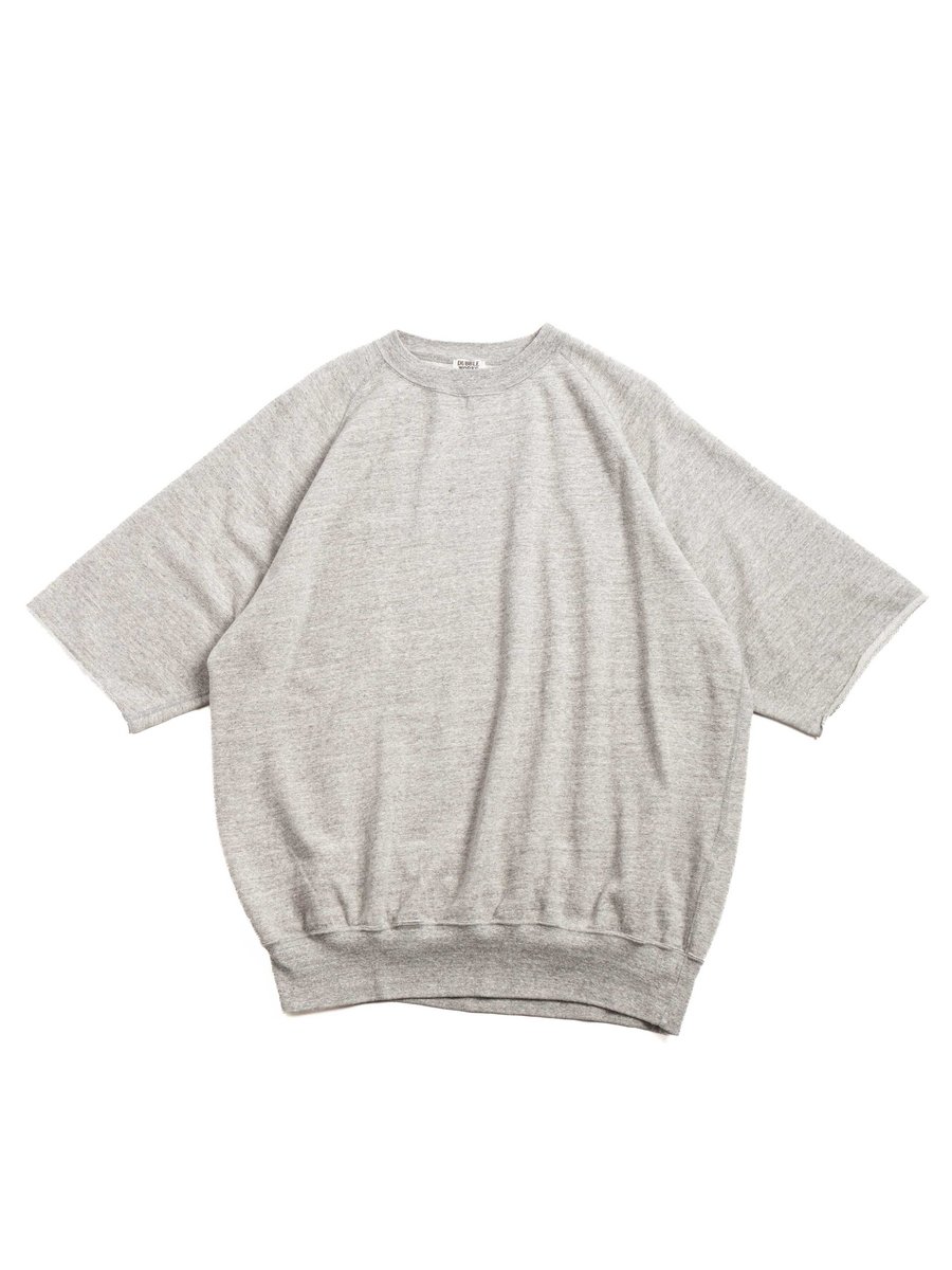 (LOT 74001) CUT OFF SLEEVE SWEATSHIRT / HEATHER GREY