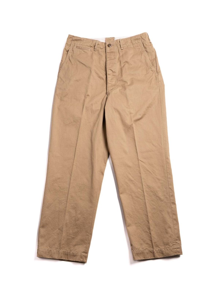 (V5361–41) VINTAGE FIT ARMY TROUSER DARK KHAKI
