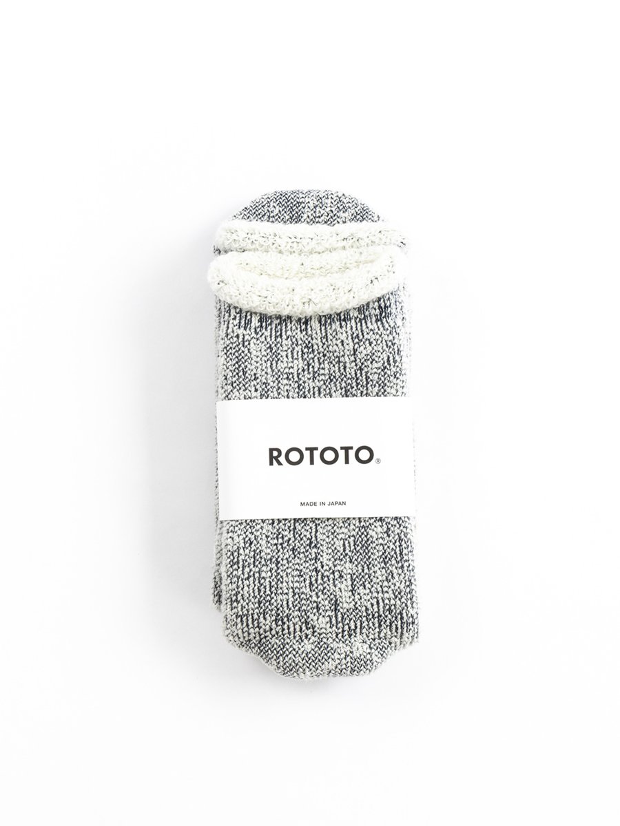 EXTRA FINE MERINO PREMIUM BULKY SOCKS NAVY/WHITE