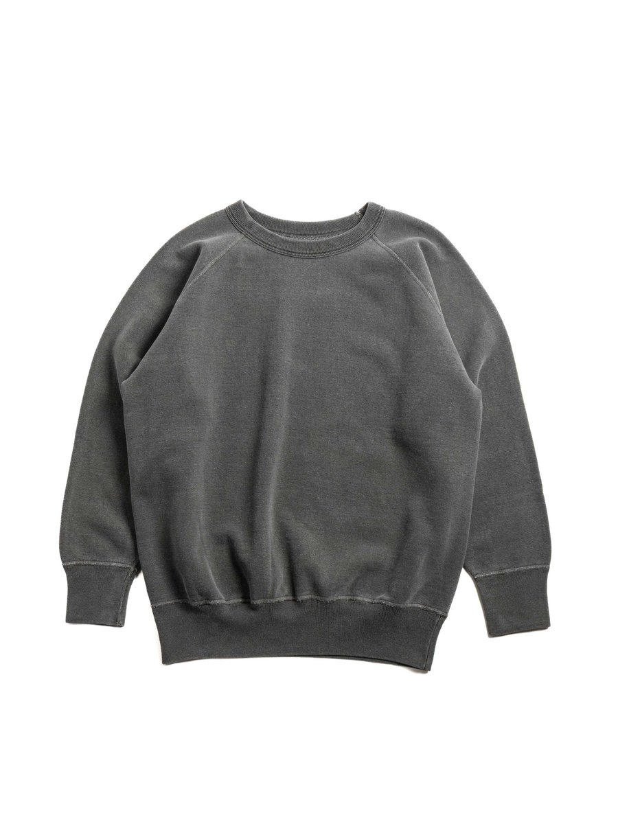 (LOT 83004PD) FLATSEAMS RAGLAN SWEAT SHIRT P.D. SUMIKURO