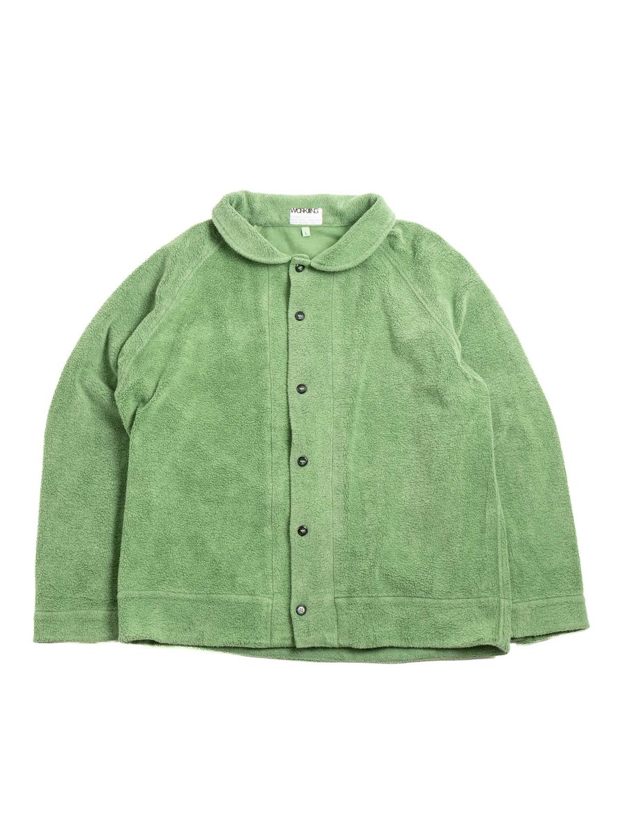 DRIP SHIRT COTTON FLEECE MANTIS GREEN 