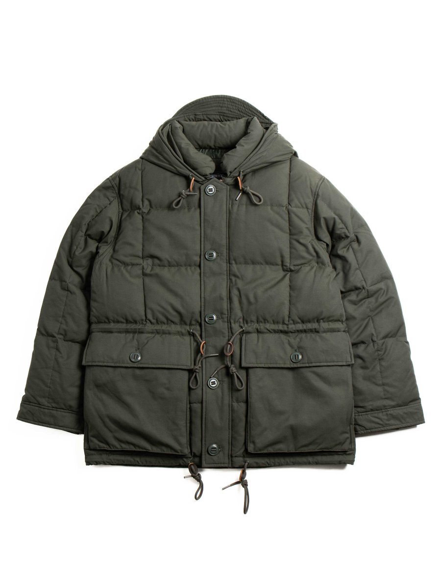 KARAKORAM DOWN PARKA JACKET DARK GREEN