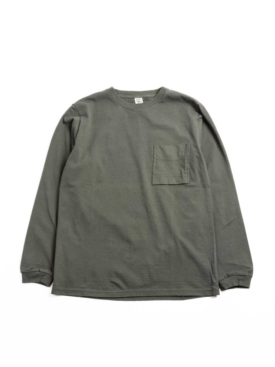L/S POCKET T–SHIRT KHAKI