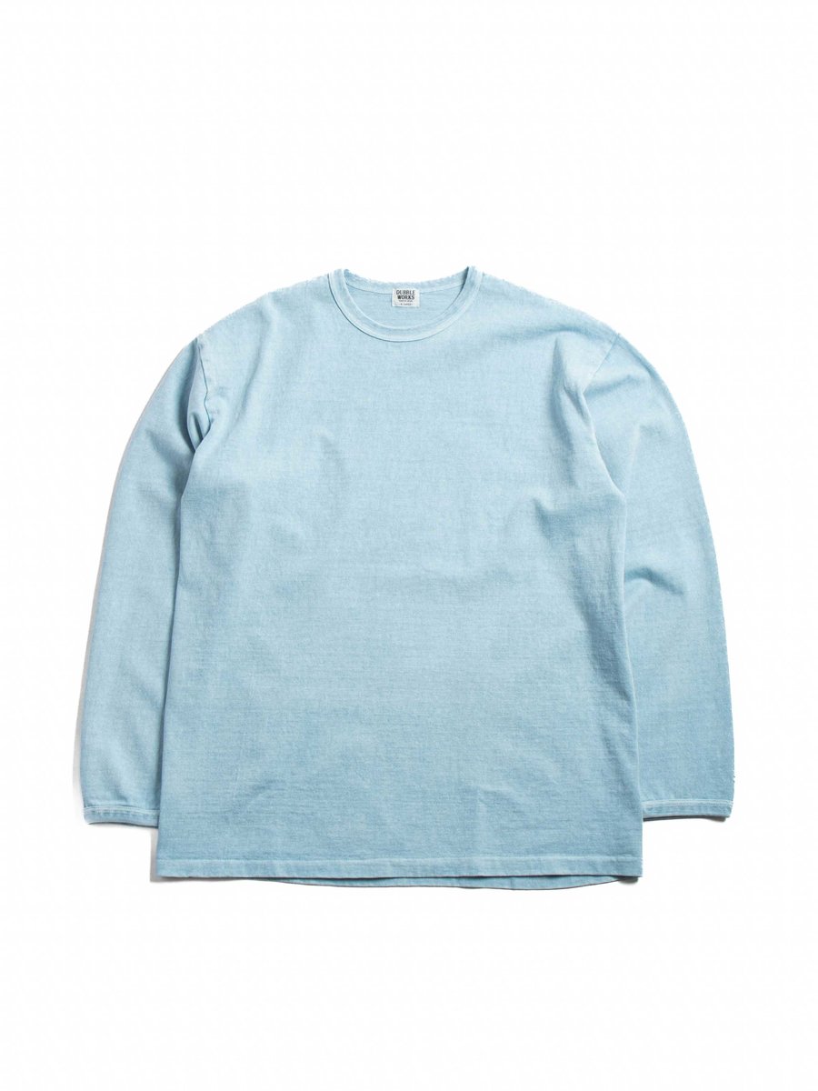 (LOT 58001PD) 9.5OZ  L/S TEE P.D SAX