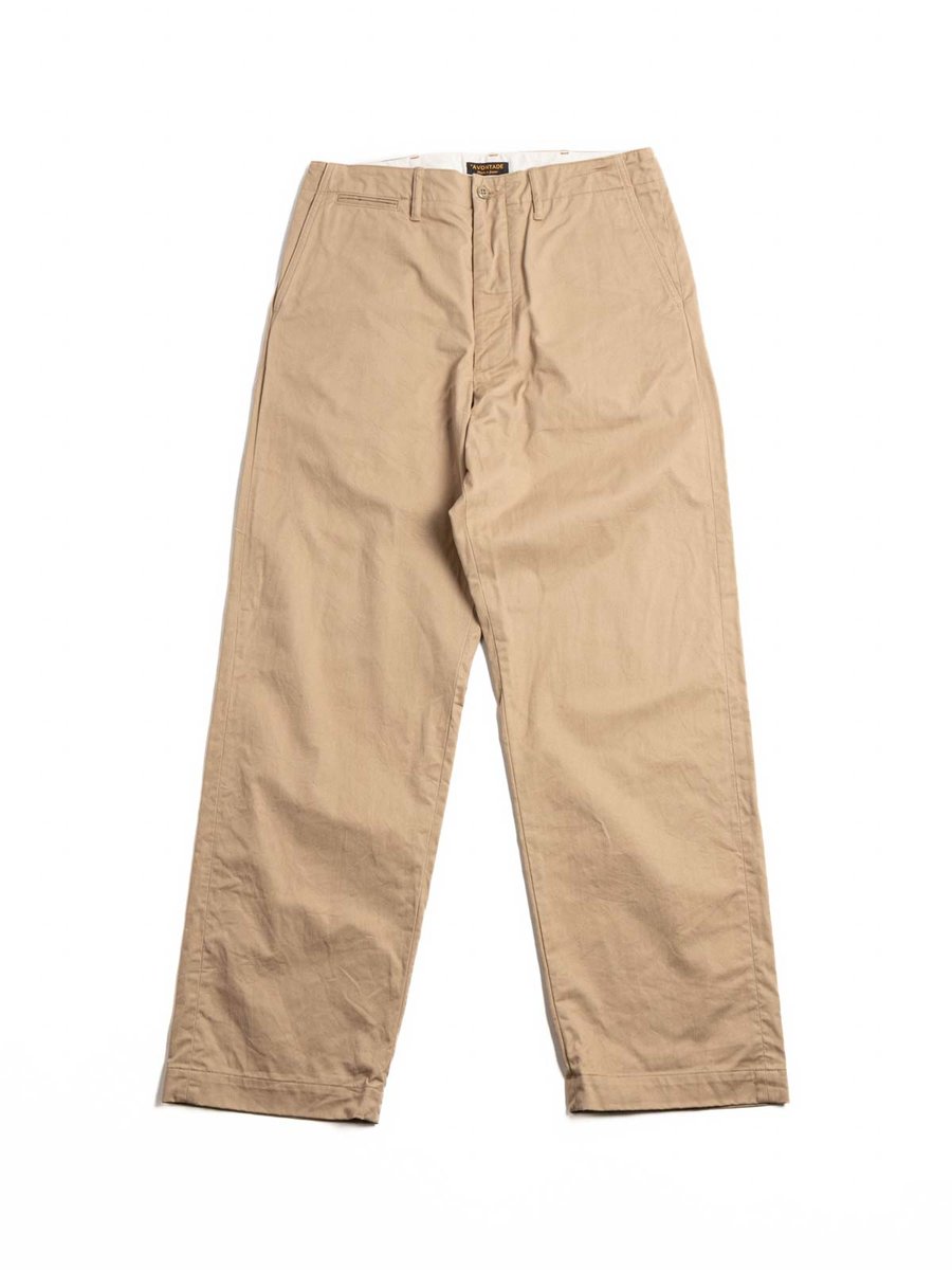 (VTD–0340–PT3) TYPE 45 CHINO TROUSER KHAKI (NEW EDITION)
