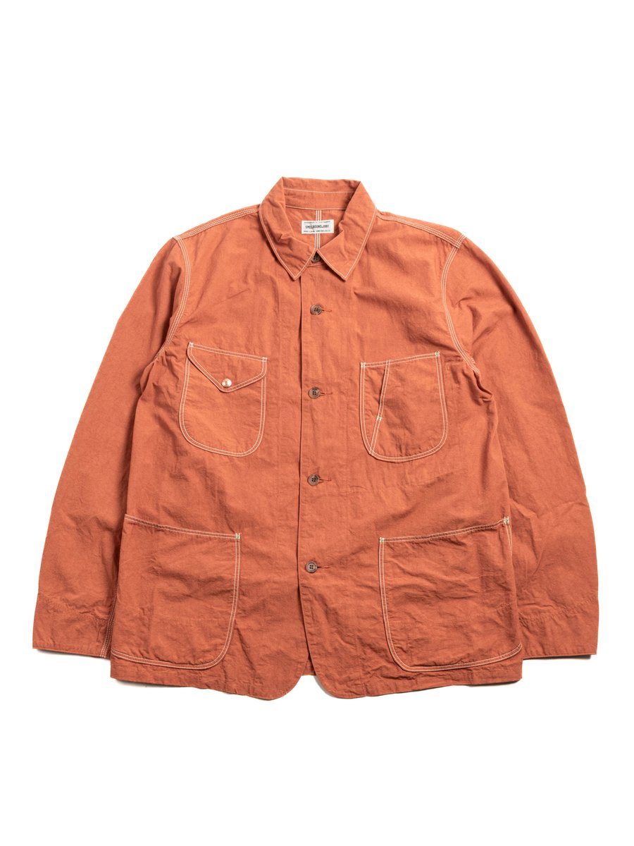 (48&ndash;928X) CANVAS COVERALL ORANGE
