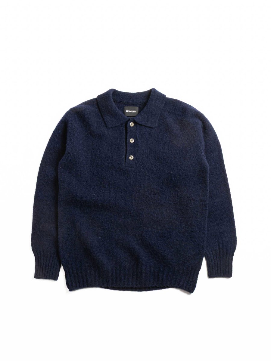 HOWLIN’ GHOST PRESSURE POLO NAVY