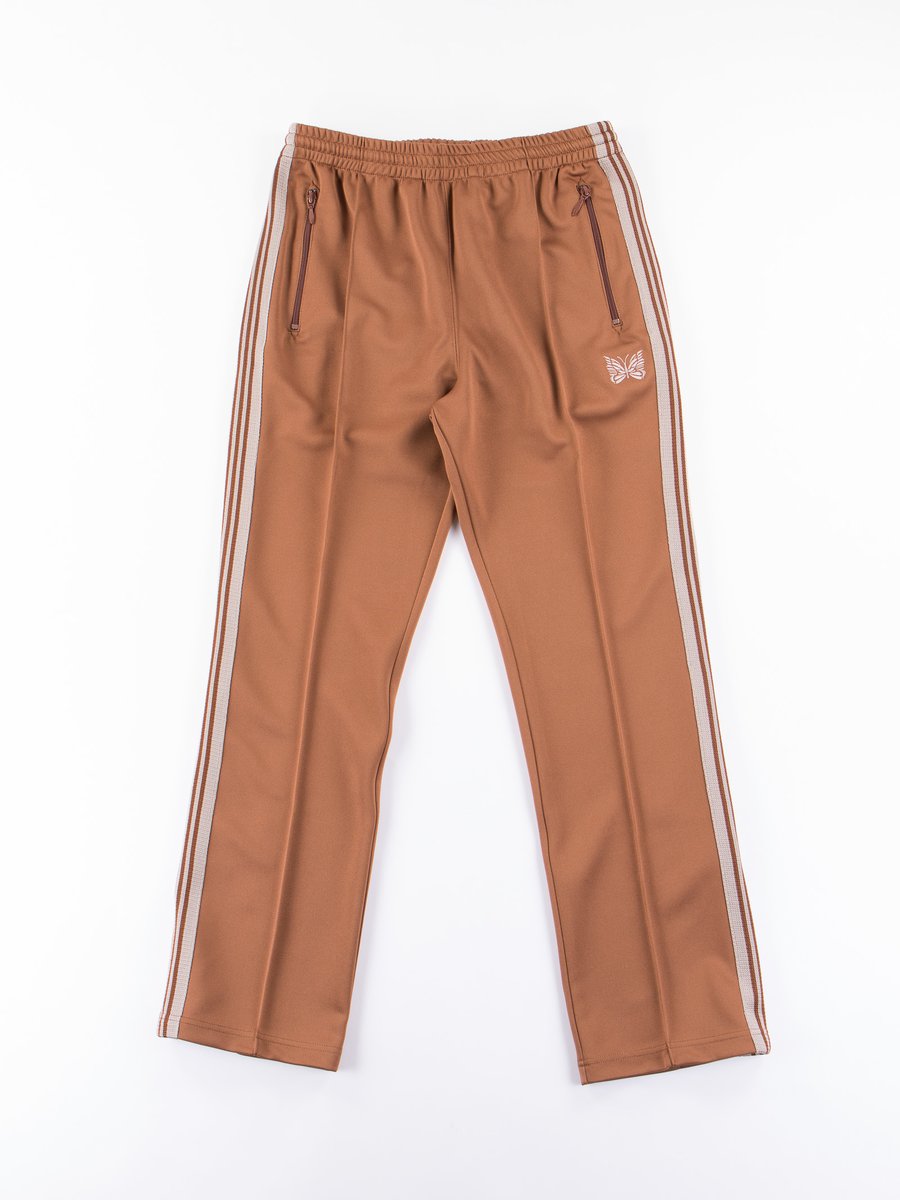 needles brown track pants