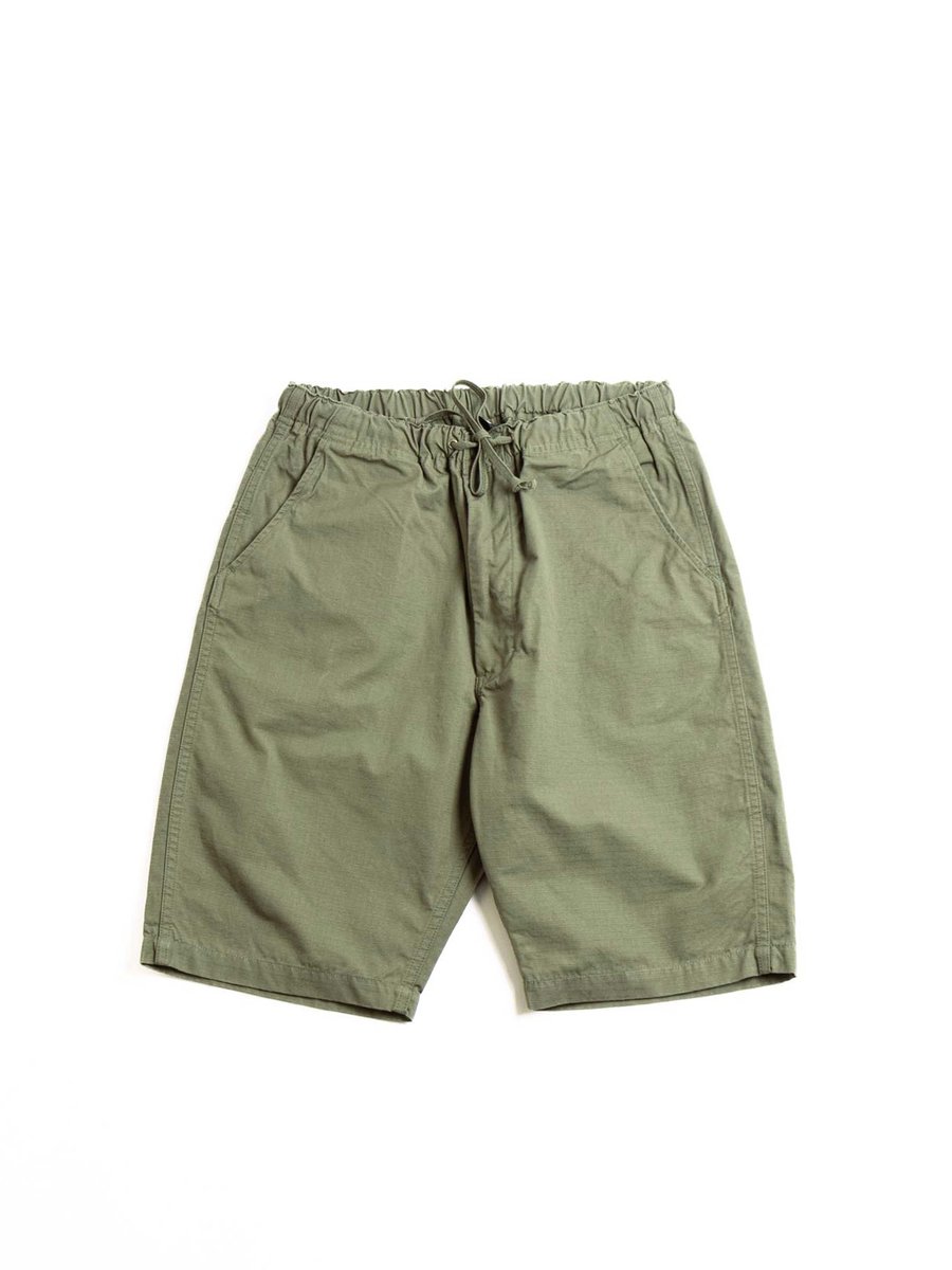 (LOT 03–7022) NEW YORKER SHORTS RIPSTOP COTTON ARMY GREEN
