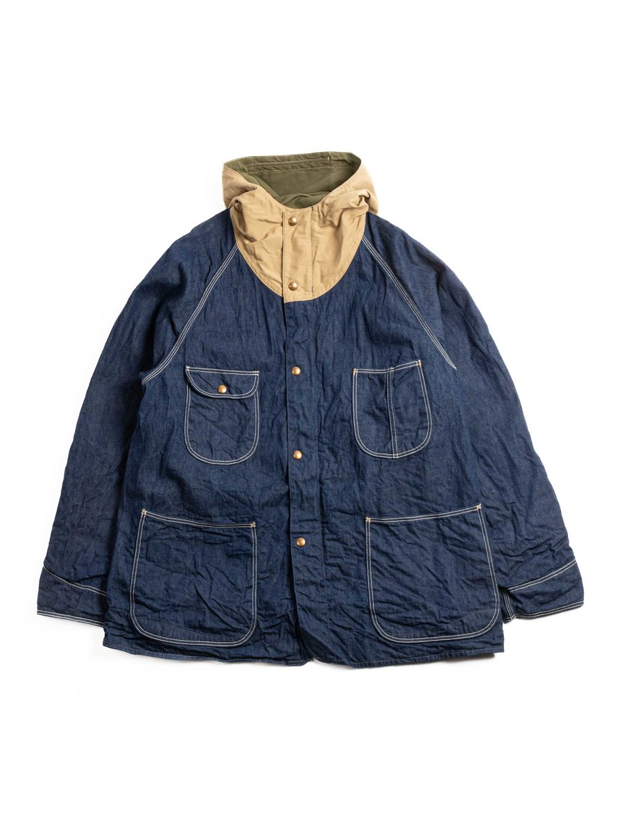 (6143) 60/40 CLOTH HOODED COVERALL ONE WASH