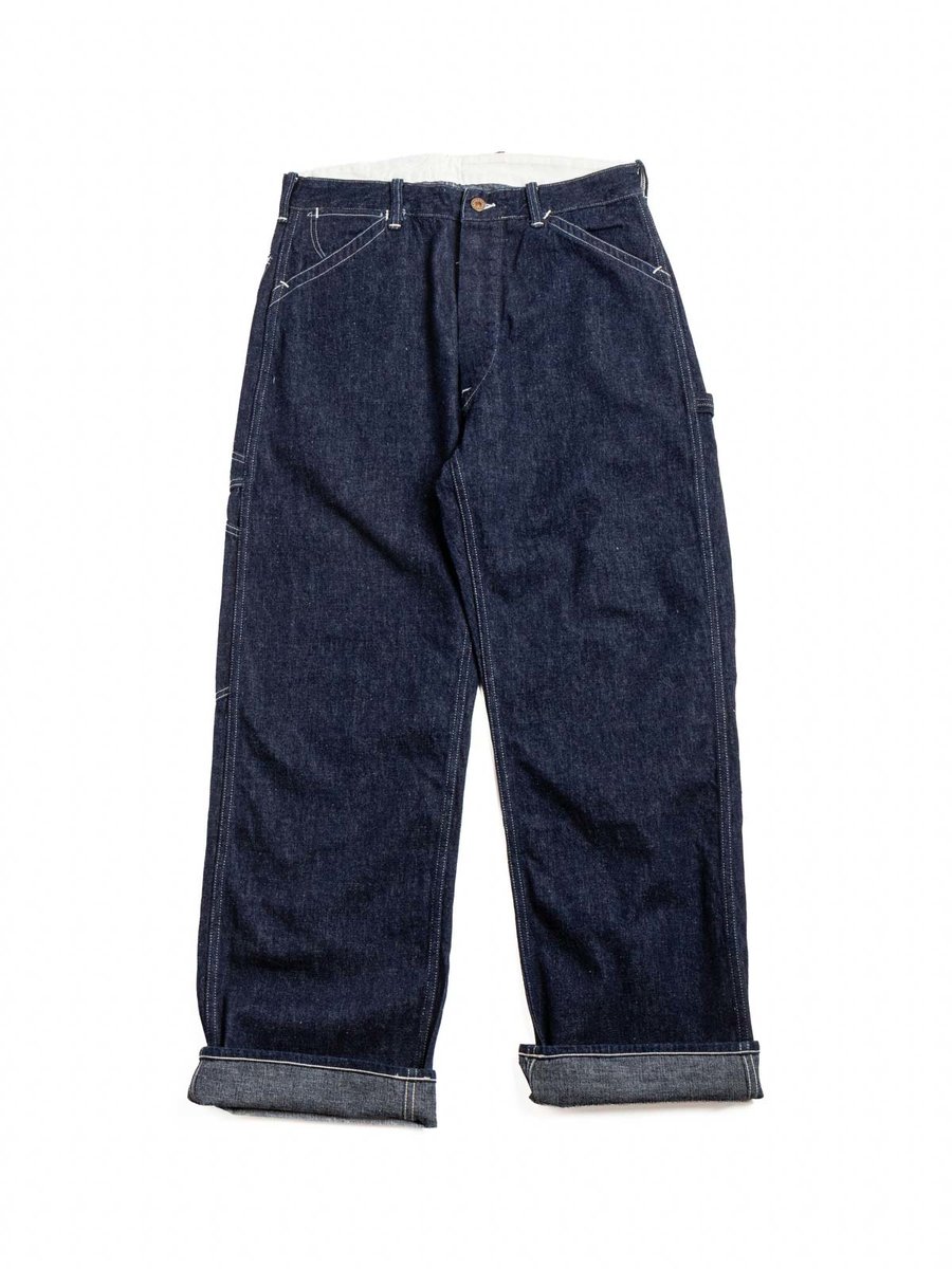 JOHN GLUCKOW JG&ndash;12 IRONWORKERS TROUSER INDIGO DENIM OR