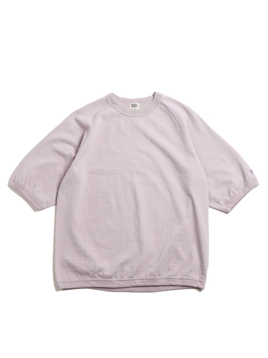 (LOT 37005) HEAVY WEIGHT RAGLAN SLEEVE TEE LAVENDER