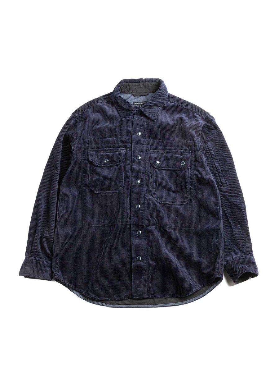 CPO SHIRT JACKET NAVY 8W CORDUROY