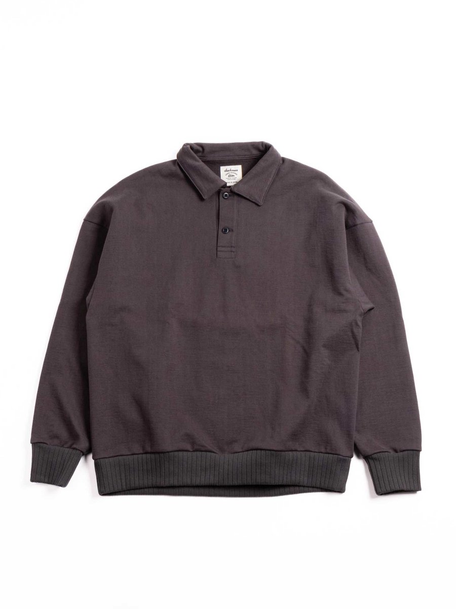 DOTSUME SWEAT OWNERS POLO GUNMETAL