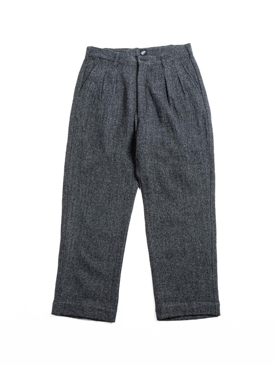 (CP026) 2T DESERT SLACKS TOP CHARCOAL