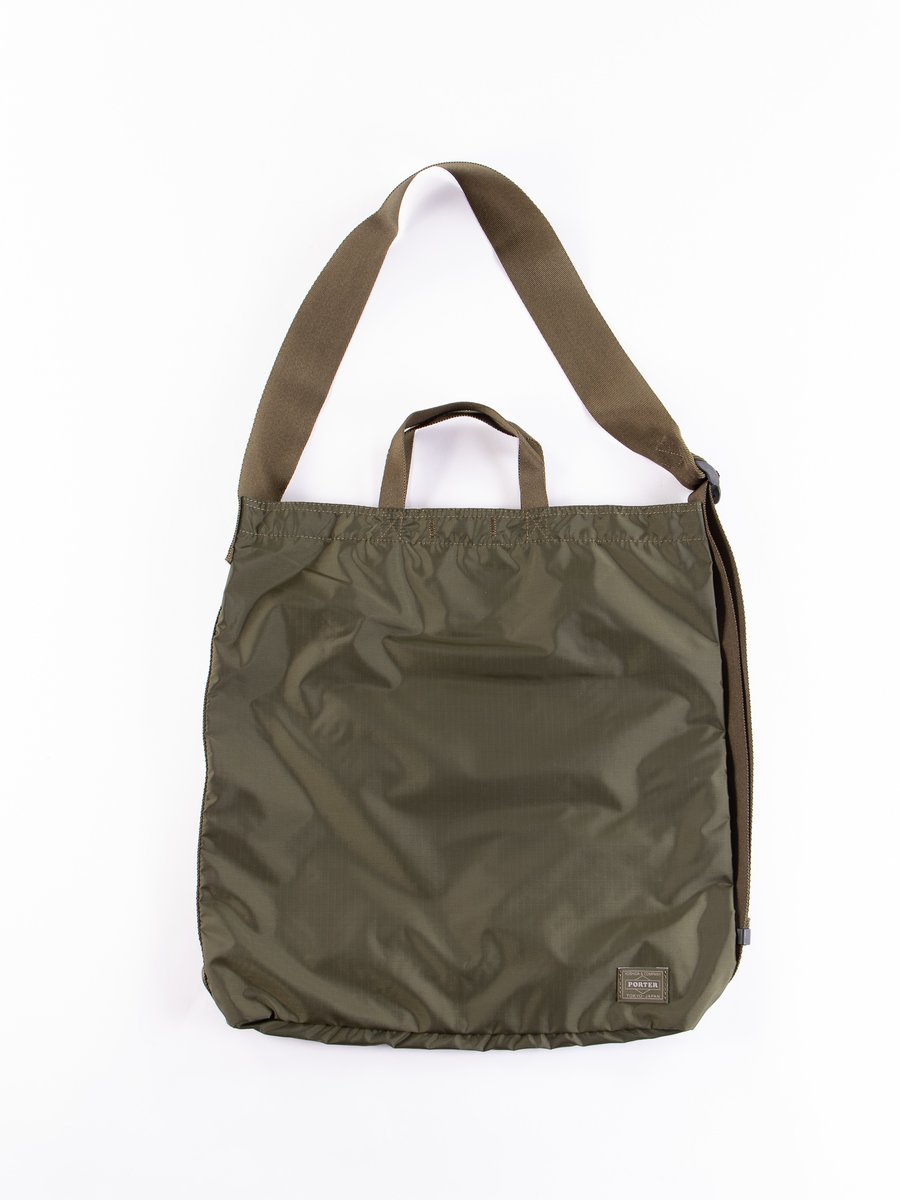 Olive Drab Flex 2Way Shoulder Bag