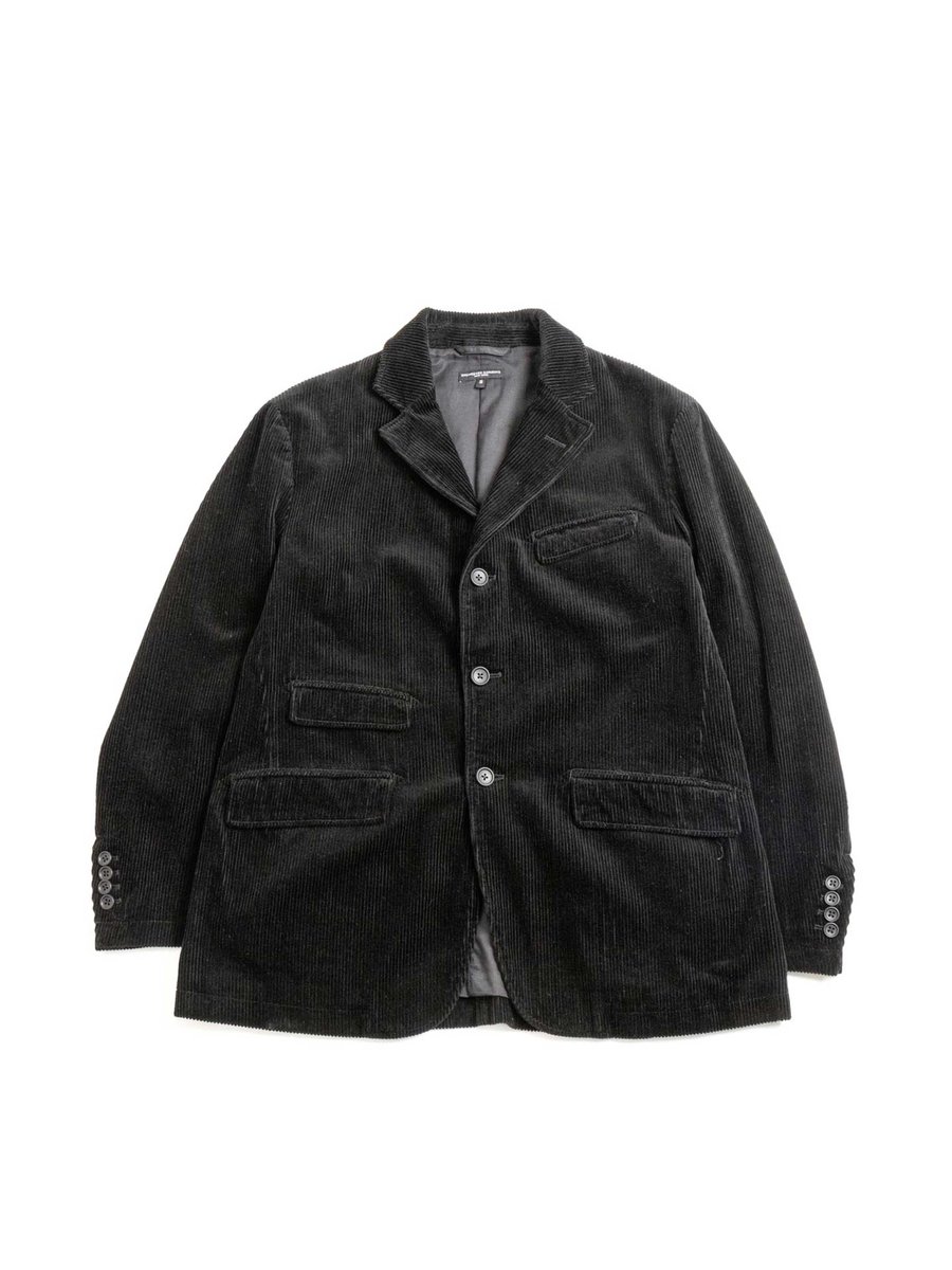 ANDOVER JACKET BLACK COTTON 8W CORDUROY 