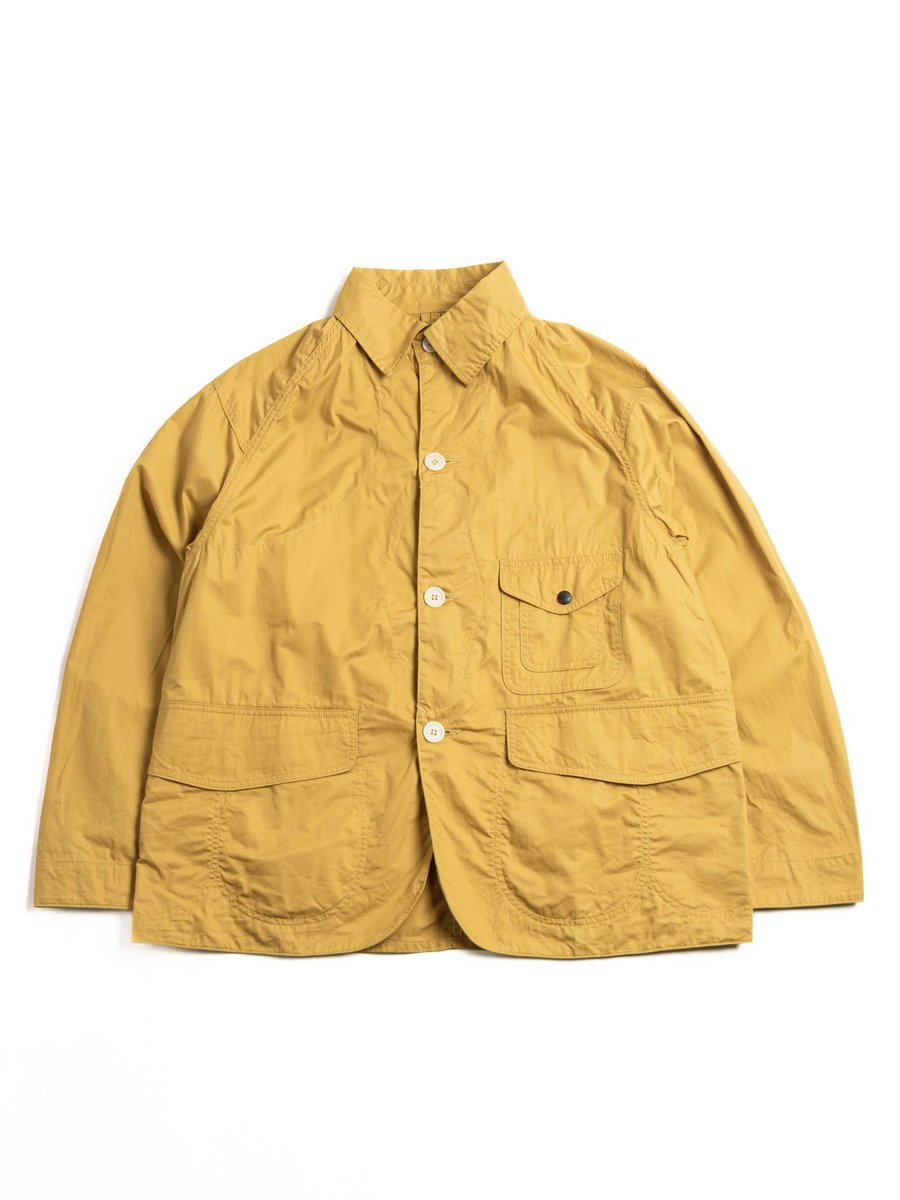 (CJ001) GAME JACKET LIGTH COTTON TWILL MUSTARD