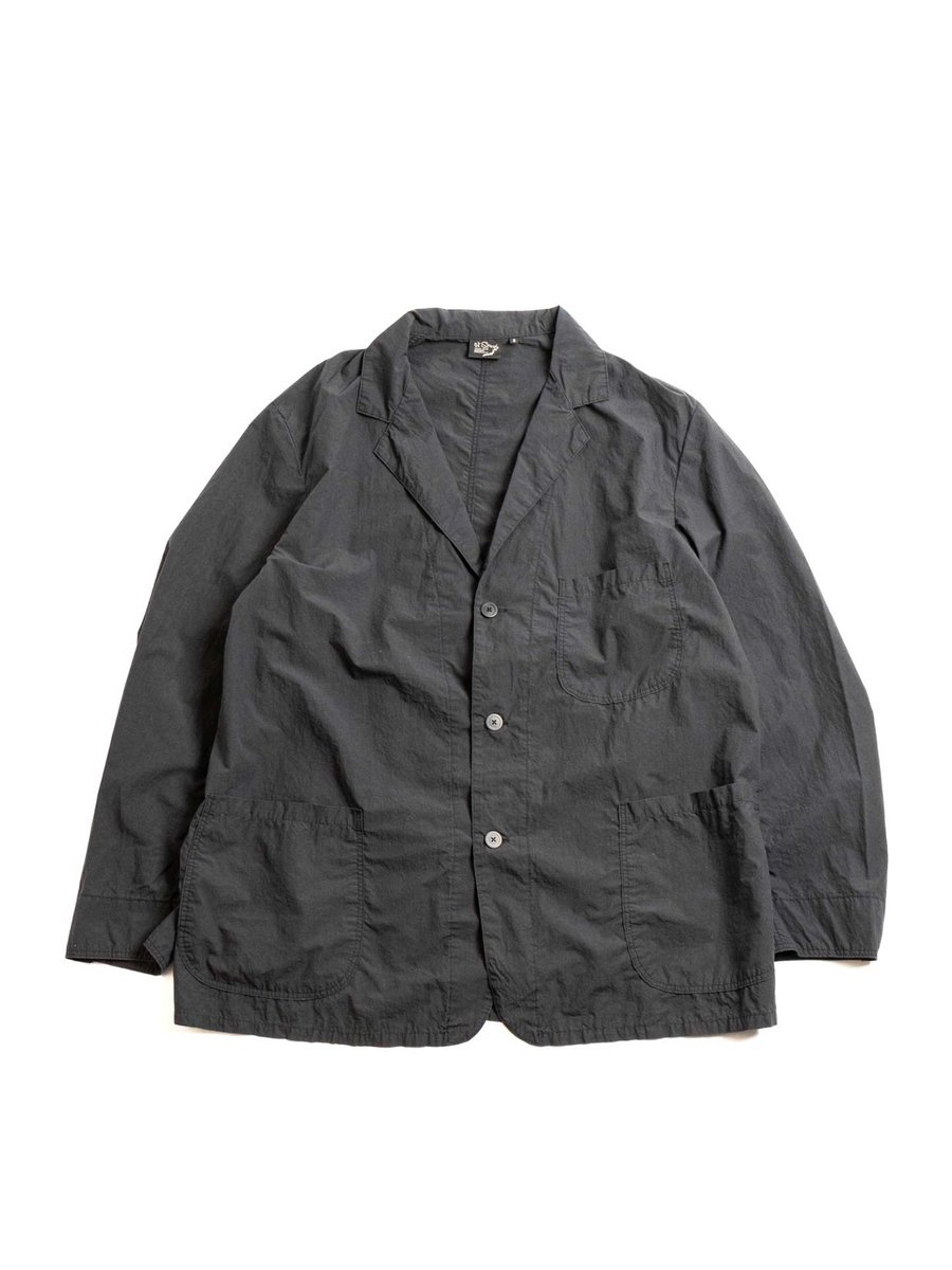 (LOT6153) LIGHT SIMPLE WORK JACKET SUMI BLACK