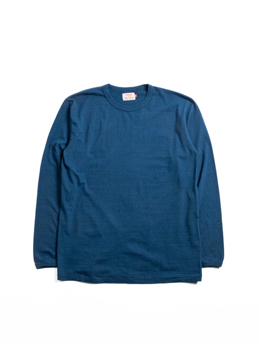 SUNRAY HALEIWA L/S T SHIRT BLUE OPAL