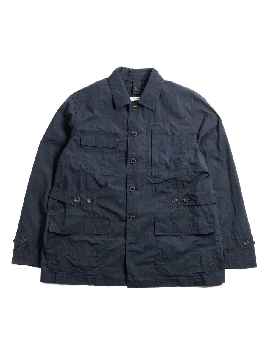 (SV–JK–024Z) MENS JACKET C/N RIPSTOP NAVY