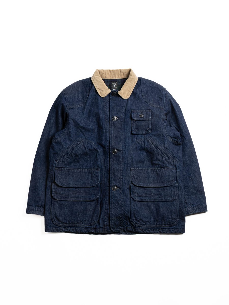 SOUTH2 WEST8 HUNTING JACKET 12oz DENIM INDIGO