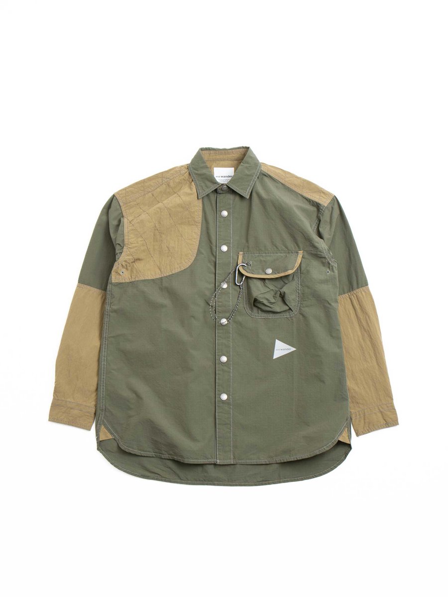CORDURA RIP MIX SHIRT KHAKI