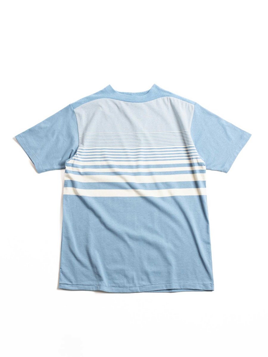 JG–CS10 SEASIDE T–SHIRT SAX / OFF WHITE