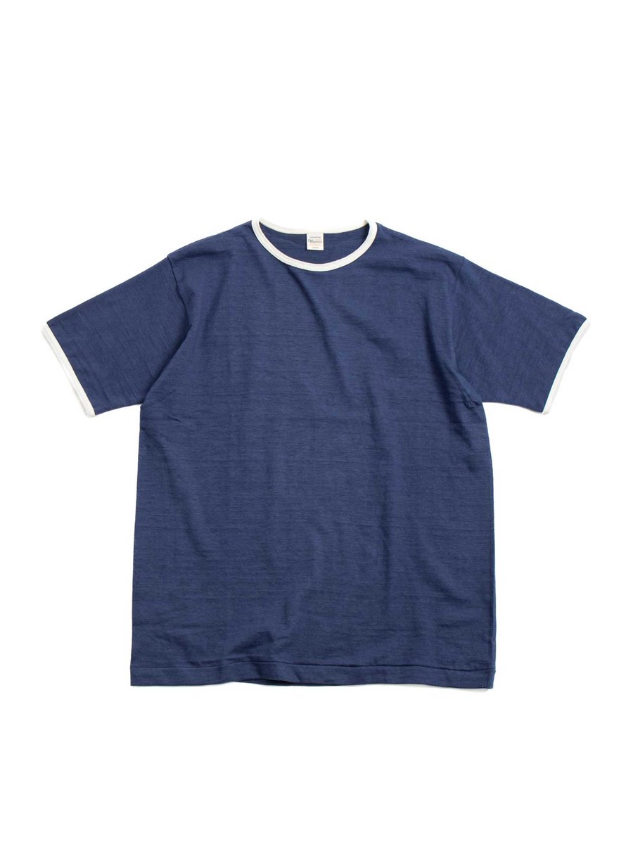 LOT 4059 PLAIN T–SHIRT NAVY / CREAM