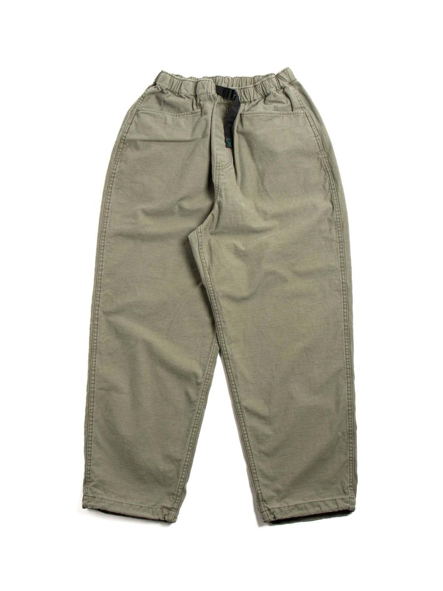 SOUTH2 WEST8 BELTED LOGGER PANT REVERSE SATEEN OLIVE