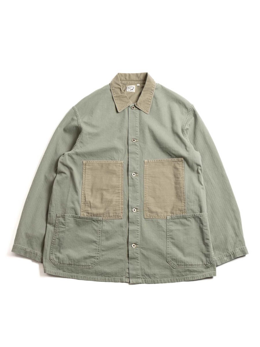 (LOT–6120) UTILITY HERRINGBONE GREEN