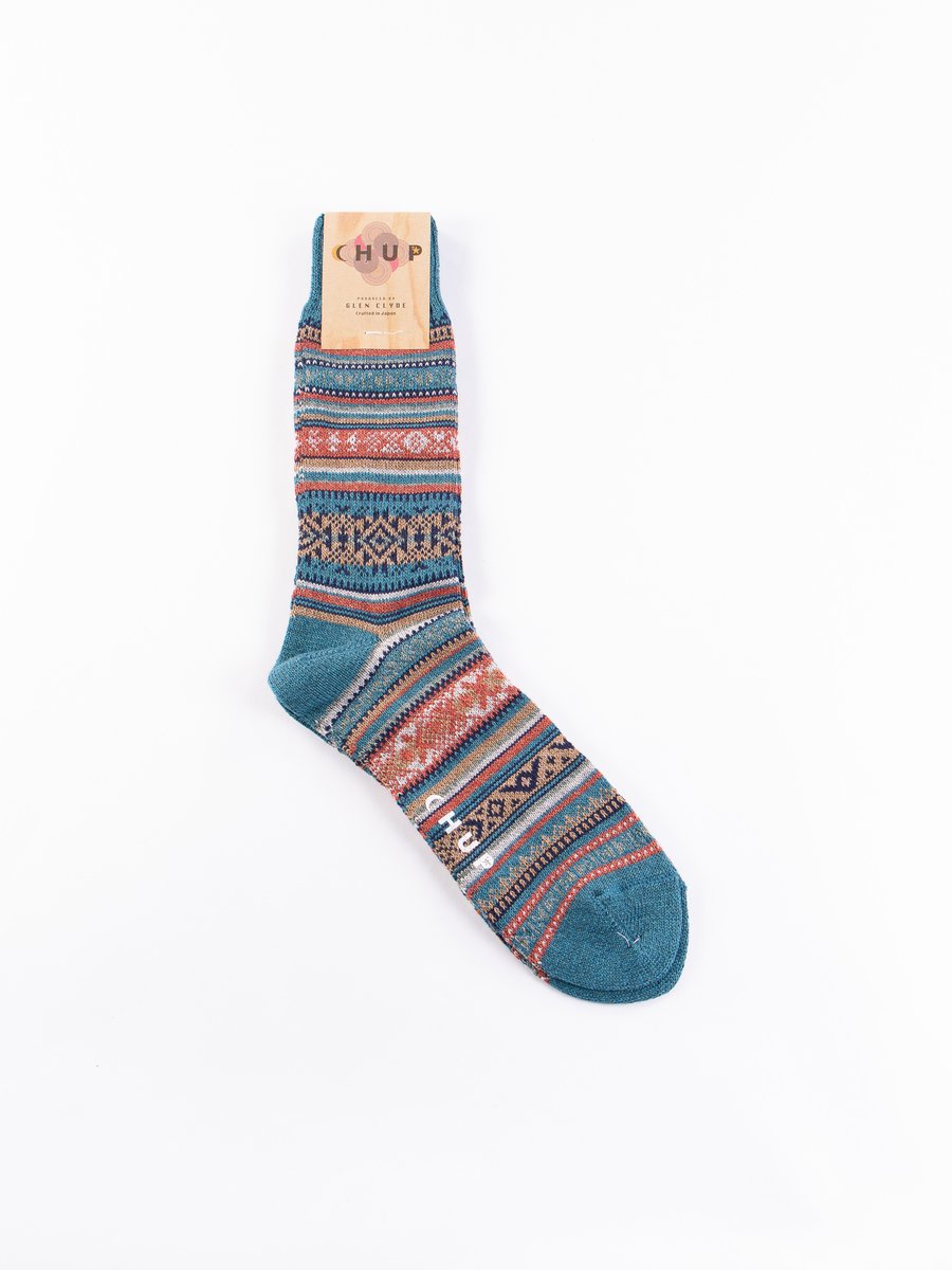 Turkish Blue Inkle Socks